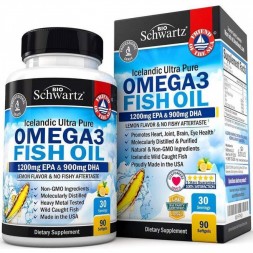 BioSchwartz Omega 3 Fish Oil 1200EPA/900DHA (90 капс)