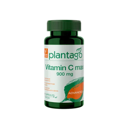 Vitamin C max 900 Plantago (60 капс)