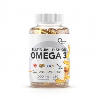Optimum System Omega3 Platinum Fish Oil (90 капс)
