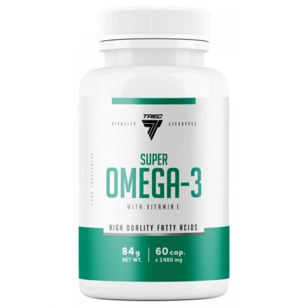 Trec Nutrition Super Omega-3 (60,120 капс)