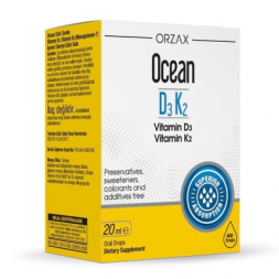 Ocean Vitamin D3K2 1000 IU Drop (20ml)