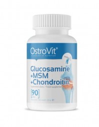 Glucosamine+MSM+Chondroitin OstroVit (90 таб ) 