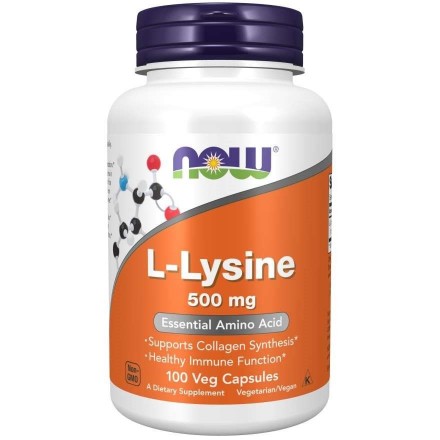 L-Lysine 500 mg NOW (100 таб) 