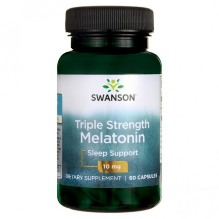 Swanson Ultra Triple Str Melatonin 10 Mg (60 капс)
