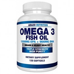 Arazo Nutrition Omega 3 Fish Oil 1200EPA/900DHA (90 капс)