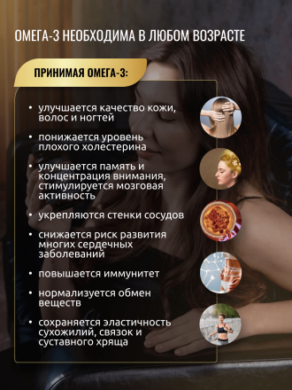aTech Premium OMEGA 3 Concetrate 65% (60 капсул)