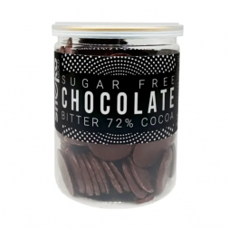 Горький шоколад без сахара 72 % какао (200гр)
