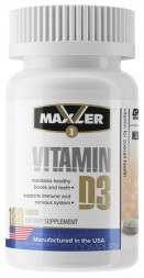 Maxler Vitamin D3 (180,360 табл)  