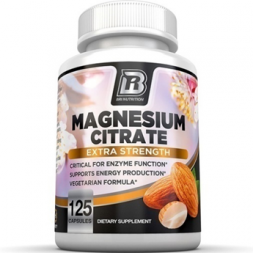 Bri nutrition Magnesium Citrate 400mg 15% 125 капс.