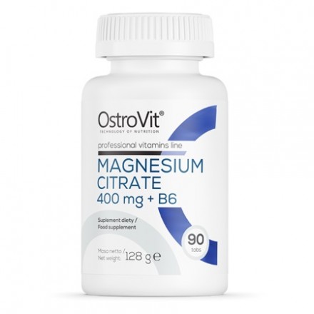 OstroVit Magnesium Citrate 400 mg + B6 (90 табл)