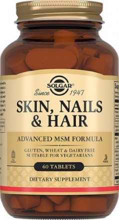 Skin, Nails, Hair Solgar (60 табл)