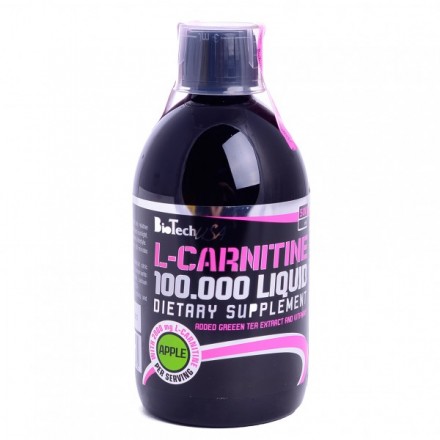 L-Carnitine Liquid 100.000 Biotech USA (500 мл) Концентрат!