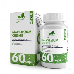 Natural Supp Magnesium Citrate 60 капс.