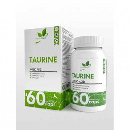 Таурин (Taurine) NaturalSupp (30, 60 капс)