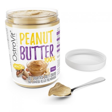 100% Peanut Butter Smooth OstroVit (1000 гр) 
