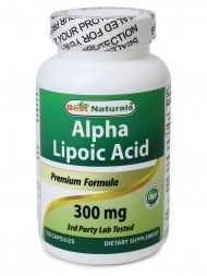 Alpha Lipoic Acid 300 mg Best Naturals (120 капс)