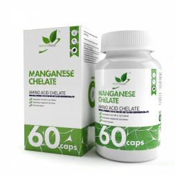Natural Supp Manganese chelate (60 капс)