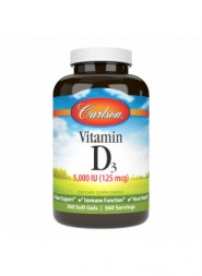 Vitamin D3 5000 Carlson Labs (360 капс)