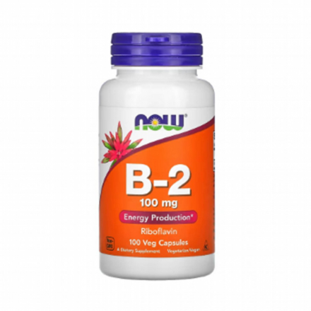 NOW FOODS B-2 100mg  (100 капс)