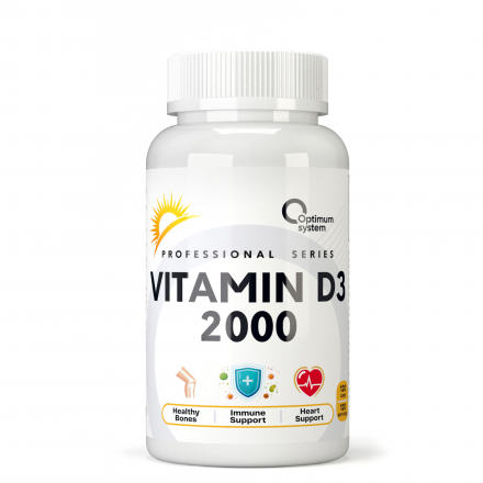 Vitamin D-3 2000 Optimum System (120 капс)