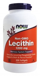 Lecithin 1200mg NOW  (200 капс)  