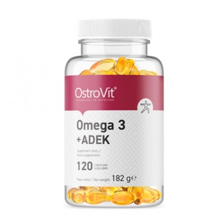  Omega 3 + ADEK OstroVit (120 капс)