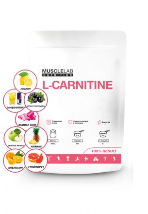 MuscleLab L-CARNITIN MuscleLab (300 гр)