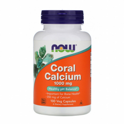 NOW FOODS Coral Calcium 1000 mg (100 капс)