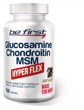 Glucosamine Chondroitin MSM Hyper Flex Be First (120 табл.)  