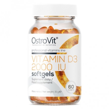 OstroVit Vitamin D3 2000IU (60 капс) 
