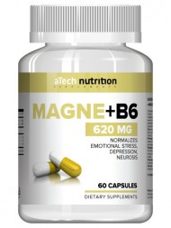 Magne+B6 aTech (60, 90 капсул)
