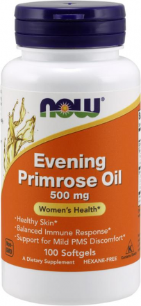 NOW FOODS EVENING PRIMROSE 500mg (100 капс)