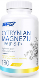 Cytryninan Magnezu +B6 SFD (180 табл)