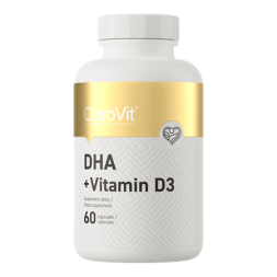 DHA + Vitamin D3 OstroVit (60 капс)
