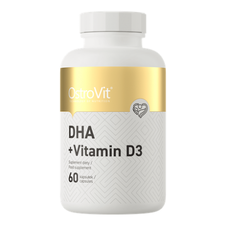 DHA + Vitamin D3 OstroVit (60 капс)