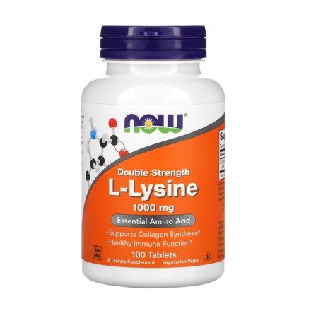 L-Lysine 1000 mg NOW (100 таб)