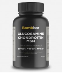 Bombbar БАД «Глюкозамин Хондроитин МСМ», 90 табл