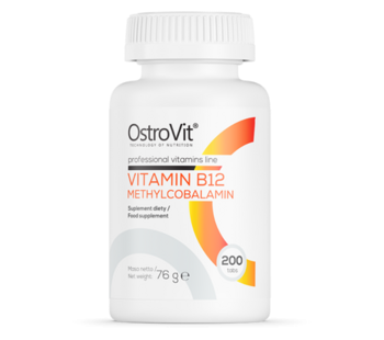 Vitamin B12 Methylcobalamin OstroVit (200 табл)