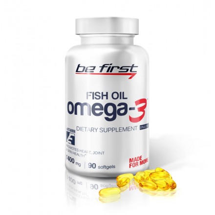 Be First Omega-3 + Витамин E (90 капс)