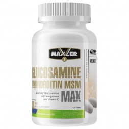 Glucosamine Chondroitin MSM Max Maxler (90табл) 