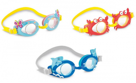 Очки для плавания Fun Goggles (3-8 лет),55610