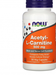 Acetyl-L-Carnitine NOW (50 капс)