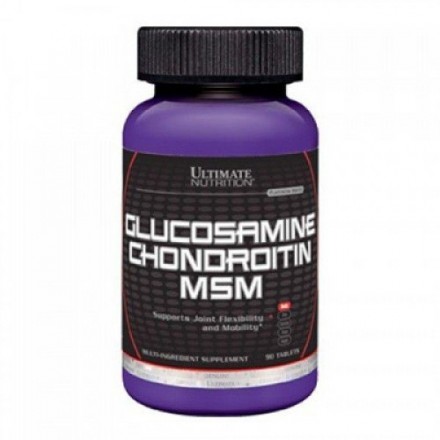 Glucosamine &amp; Chondroitin &amp; MSM Ultimate Nutrition (90 табл)