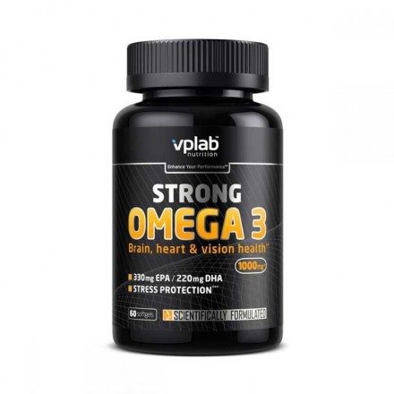 VPLab Strong Omega 3 (60 капс) 