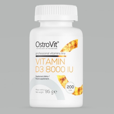 OstroVit Vitamin D3 8000IU (200 табл) 