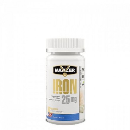 Iron 25 mg Maxler( 90 капс)