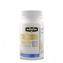 Calcium Citrate + D3 Maxler (120 капс)
