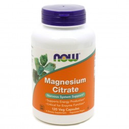 Now Foods Magnesium Citrate (120 капс)