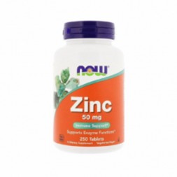 Zinc Gluconate 50 мг NOW (250 капс)
