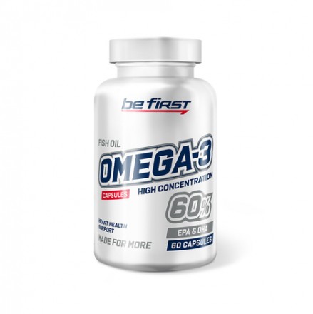 Be First Omega-3 60% High Concentration (60 капс)